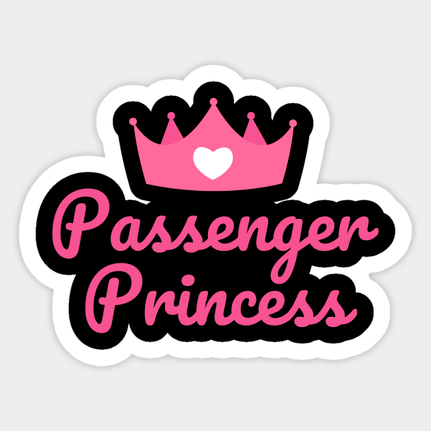 Passenger Princess Sticker by aesthetice1